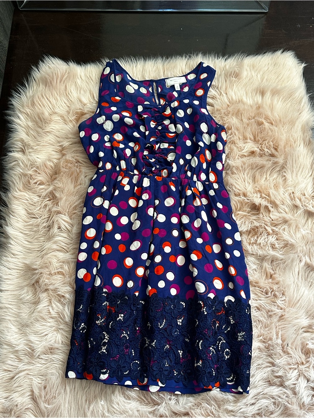 Anthropologie Moulinette Soeurs ‎ Polka Dot Dress sz 4